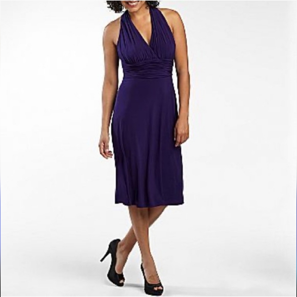 Jones Wear Dress ROYAL BLUE Sleeveless, Size 4
